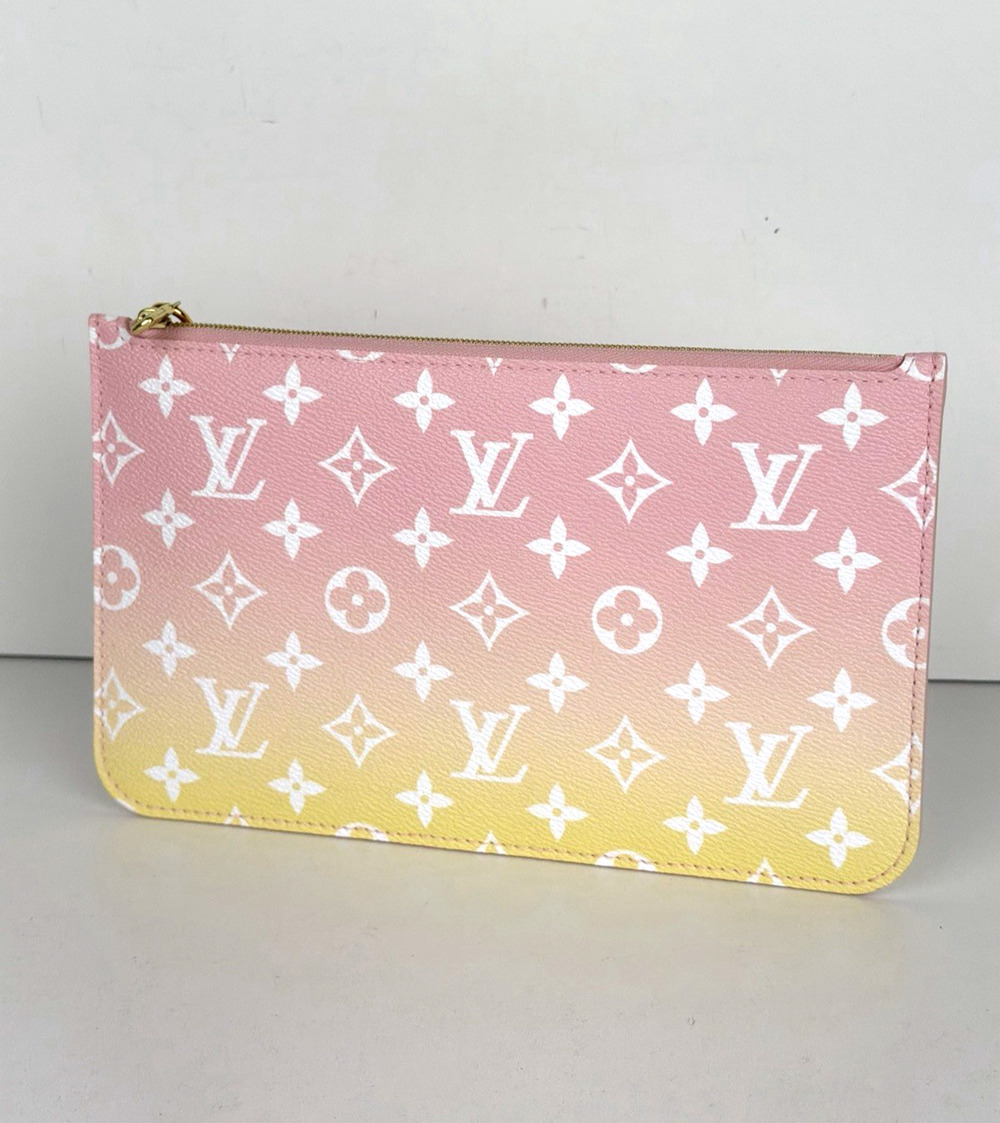 Louis Vuitton By the Pool Neverfull Pouch Bag Multicolor Monogram Canvas 2021 S8